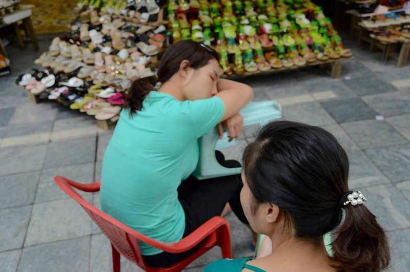 ベトナムの昼寝