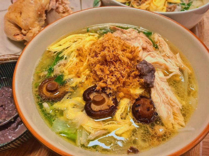 Cách nấu món Bún thang tại Nhật(日本でブン・タンを作る)