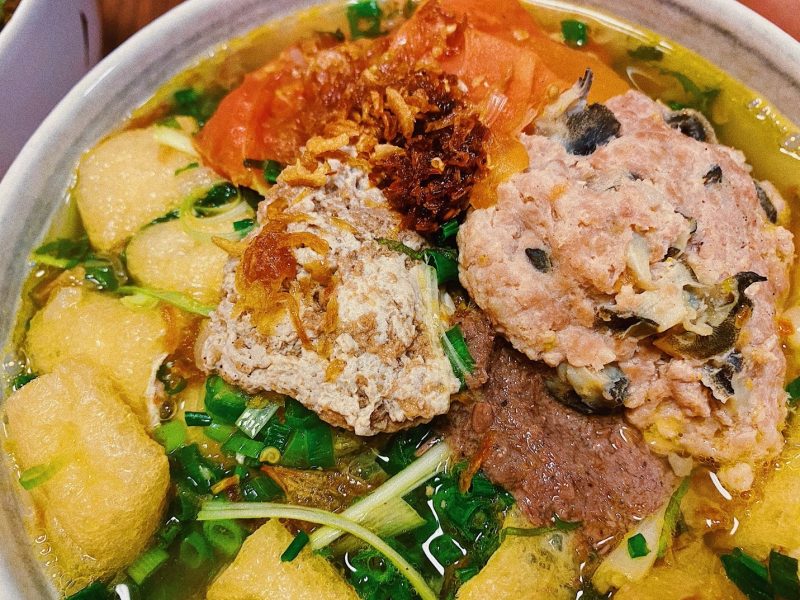 Cách nấu món Bún mọc ốc tại Nhật(日本でブン・モック・オックの作り方)